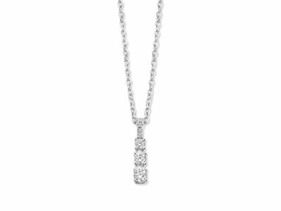 Naiomy Silver | Collier | Argent | Oxyde de Zirconium | N6F64