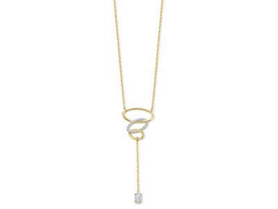Naiomy Silver | Collier | Plaqué Or | Oxyde de Zirconium | N6I51
