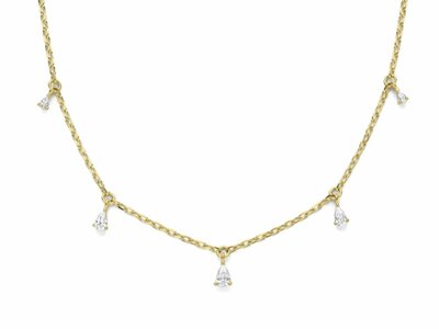 Naiomy Silver | Collier | Plaqué Or | Oxyde de Zirconium | N6S74