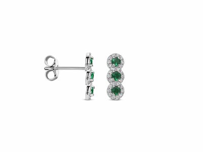 Naiomy Silver | Boucles d'Oreilles | Argent | Oxyde de Zirconium | N6R60