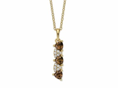 Naiomy Silver | Collier | Plaqué Or | Oxyde de Zirconium | N6O55