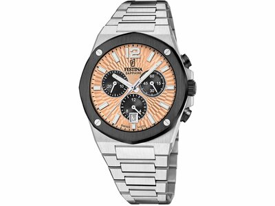 Festina | Homme | Quartz | Chrono | Swiss Made Vallée | 42.6mm | F22017/2