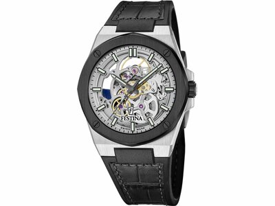 Festina | Homme | Automatique | Swiss Made | Squelette | 42.6mm | F22009/1