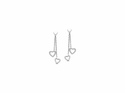 Naiomy Silver | Boucles d'Oreilles | Argent | Oxyde de Zirconium | N6H55