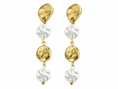 Lotus Style | Boucles D'Oreilles | Acier | Doré | LS2714-4/2