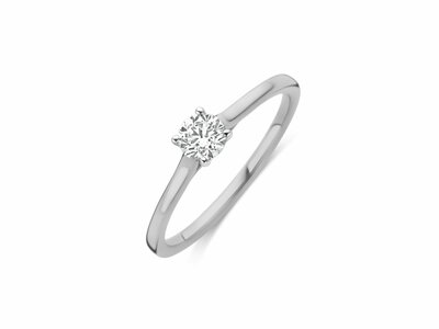 Diamants de Laboratoire | Bague | Or Blanc | Diamant de Synthèse 0.32ct | LAB1