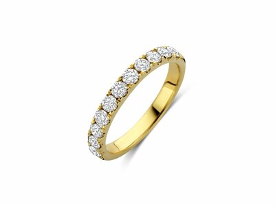 Diamants de Laboratoire | Bague | Or Jaune | Diamants de Synthèse 0.70 | LAB72