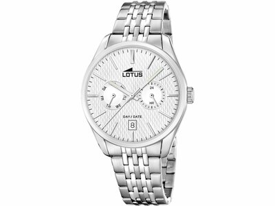 Lotus | Homme | Acier Inoxydable | Multifonction | 42mm | 19072/1