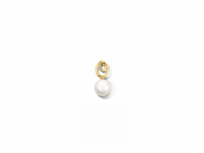 Loumya Gold "Or" | Pendentif | Or Jaune | Bicolore | Perle de Culture |  D26-152