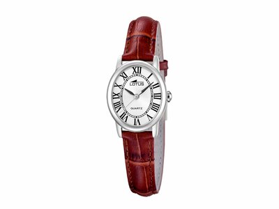 Lotus | Femme | Quartz | Cuir | 23mm | Montre + Bijou | 19017/1