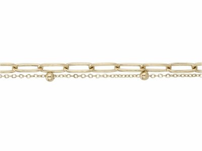 Loumya Steel | Bracelet | Acier Inoxydable | Doré | 832-338.J