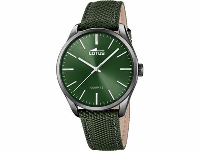 Lotus | Homme | Quartz | Nylon | Kaki | 41.5mm | 19070/1
