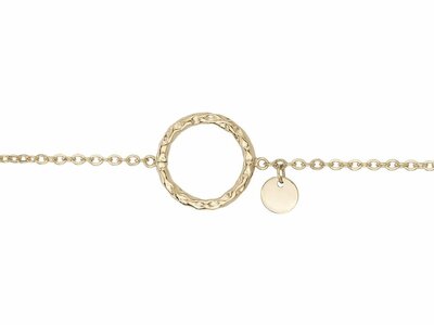 Loumya Steel | Bracelet | Acier Inoxydable | PVD Doré | 832-381.J