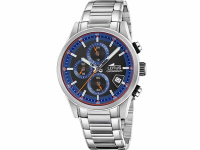 Lotus | Homme | Acier Inoxydable | Chrono | 41mm | 19084/3