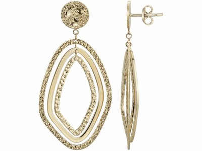 Loumya Steel | Boucles d'Oreilles | Acier Inoxydable | Doré | 842-199.J