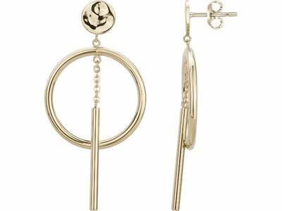 Loumya Steel | Boucles d'Oreilles | Acier Inoxydable | Doré | 842-259.J