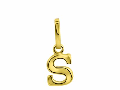 Loumya Gold "Or" | Pendentif | 18k | Lettre S | 6mm | AH0087B