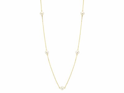 Loumya Gold "Or" | Collier | Or Jaune | Perles de Culture | AK0033F