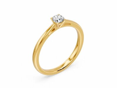 Loumya Gold "Or" | Bague | Or Jaune | Diamants 0.15ct | SAAB015GHY