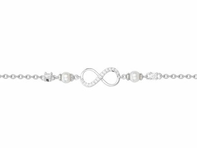 Loumya Silver | Bracelet | Argent | Oxyde de Zirconium | Perles d'Eau Douce | 70300651