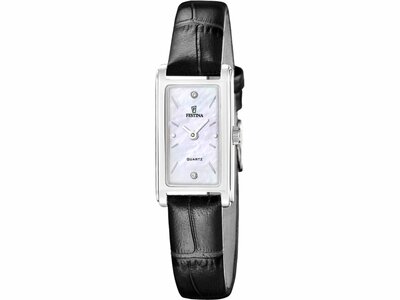 Festina | Femme | Quartz | Mademoiselle | Cuir Noir | 17x6.2mm | F20769/1