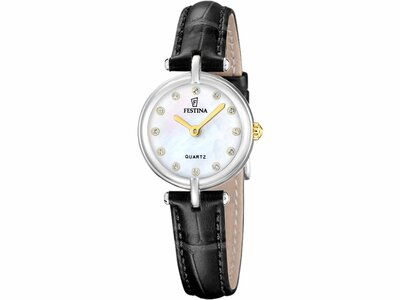 Festina | Femme | Quartz | Mademoiselle | Cuir Noir | 26mm | F20787/4