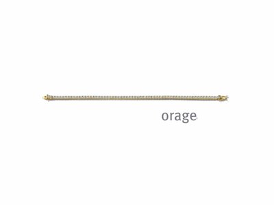 Orage | Bracelet | Plaqué Or | Oxyde de Zirconium | BC079