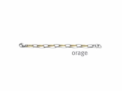 Orage | Bracelet | Acier | Bicolore | BC115