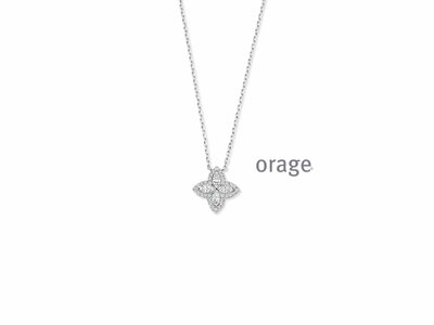Orage | Collier | Argent | Oxyde de Zirconium | BC164