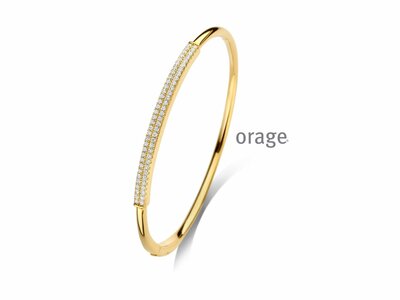 Orage | Bracelet | Plaqué Or | Oxyde de Zirconium | BC170