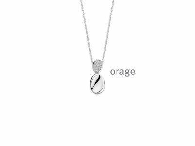 Orage | Collier | Argent | Oxyde de Zirconium | BC188