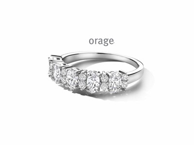 Orage | Bague | Argent | Oxydes de Zirconium | BC051