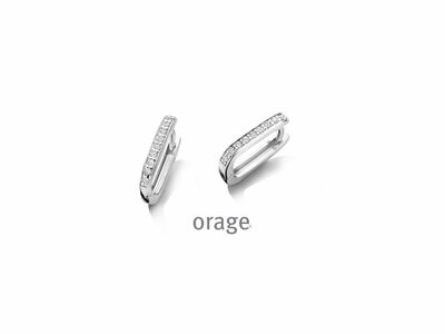 Orage Ag Labo | Créoles | Argent | Diam Labo 0.18ct | BC010