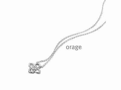 Orage Ag Labo | Collier | Argent | Diamants Labo 0.16ct | BC017