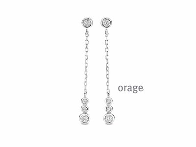 Orage Ag Labo | Boucles d'oreilles | Argent | Diam Labo 0.50ct | BC007