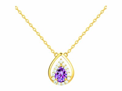 Loumya Silver | Collier | Plaqué Or | Oxyde de Zirconium | 76700518