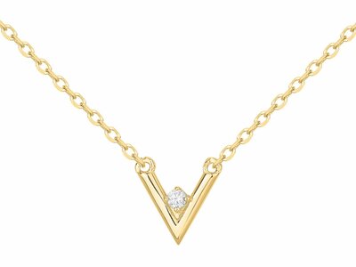 Loumya Silver | Collier | Plaqué Or | Oxyde de Zirconium | 76700520