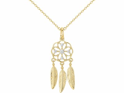 Loumya Silver | Collier | Plaqué Or | Oxyde de Zirconium | 76700534