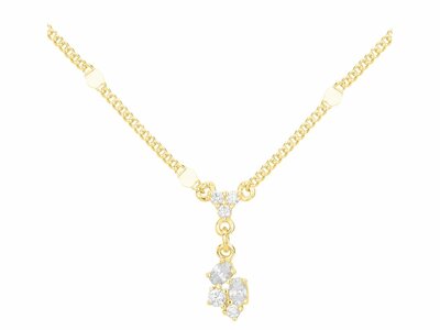Loumya Silver | Collier | Plaqué Or | Oxyde de Zirconium | 76700540