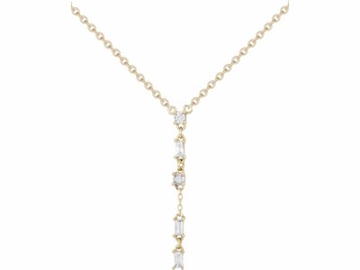 Loumya Silver | Collier | Plaqué Or | Oxyde de Zirconium |